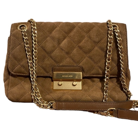 Michael Kors Suede Shoulder Bag